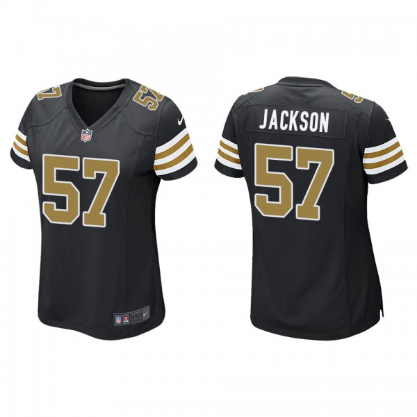 Women's New Orleans Saints Jordan Jackson Black Al...