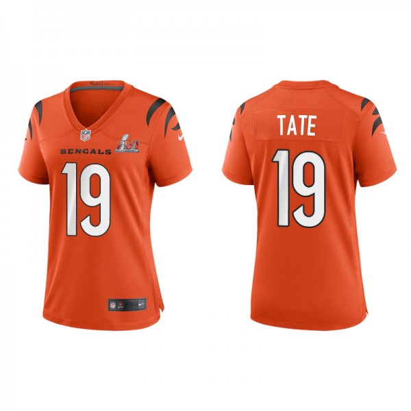 Women's Cincinnati Bengals Auden Tate Orange Super...