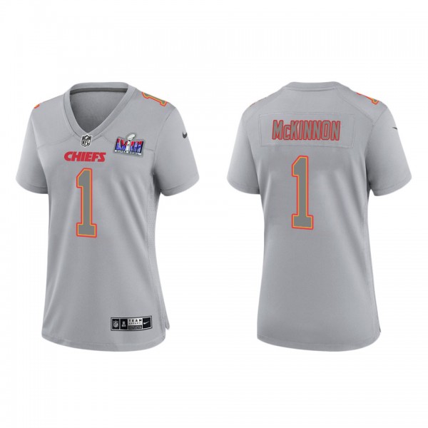 Women's Jerick McKinnon Kansas City Chiefs Gray Su...