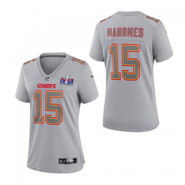 Women's Kansas City Chiefs Patrick Mahomes Gray Su...