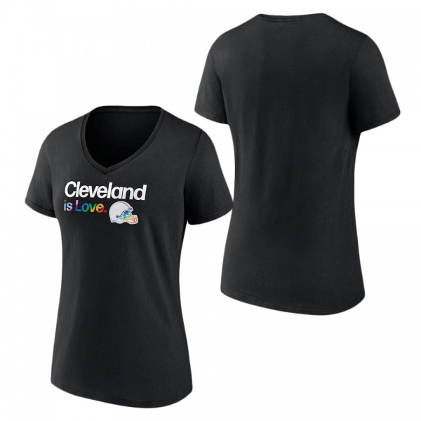 Women's Cleveland Browns Fanatics Branded Black Ci...