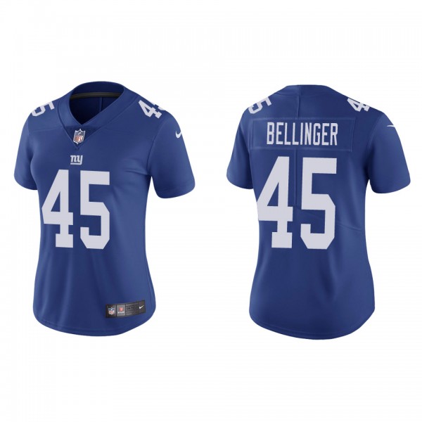 Women's New York Giants Daniel Bellinger Royal 202...