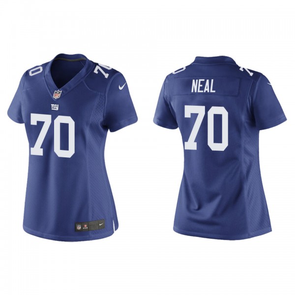 Women's New York Giants Evan Neal Royal 2022 NFL D...