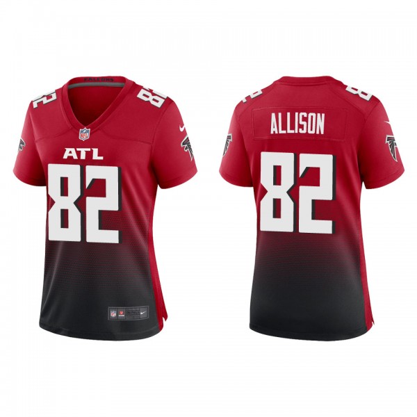 Women's Atlanta Falcons Geronimo Allison Red Alter...