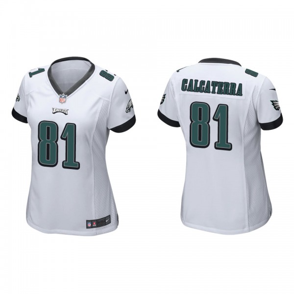 Women's Philadelphia Eagles Grant Calcaterra White...