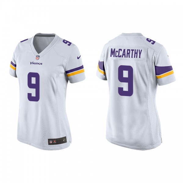 Women's J.J. McCarthy Minnesota Vikings White Game...