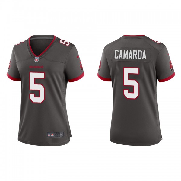 Women's Tampa Bay Buccaneers Jake Camarda Pewter 2...