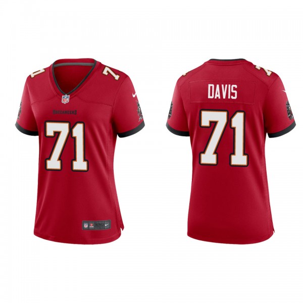 Women's Tampa Bay Buccaneers Khalil Davis Red Game Jersey