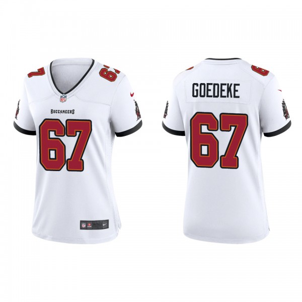 Women's Tampa Bay Buccaneers Luke Goedeke White 20...