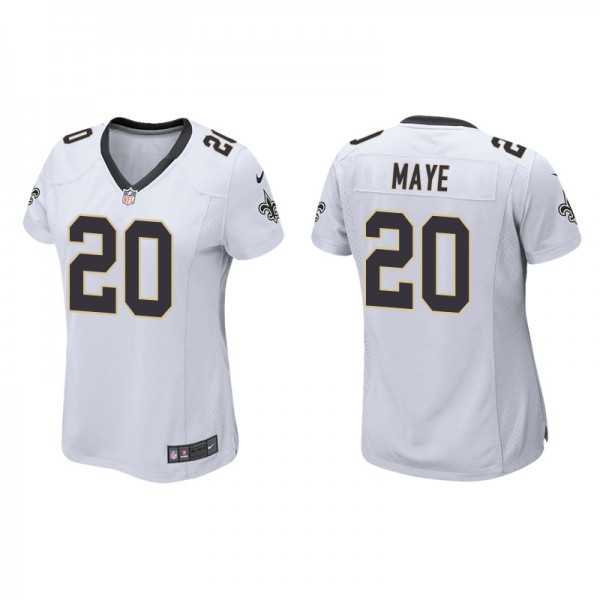 Women's New Orleans Saints Marcus Maye White Game ...