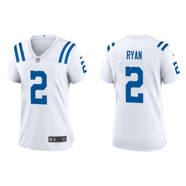Women's Indianapolis Colts Matt Ryan White Game Jersey
