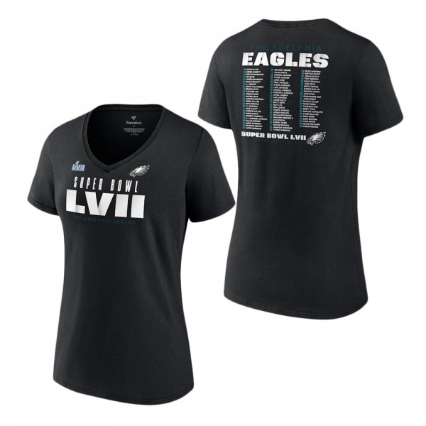 Women's Philadelphia Eagles Fanatics Branded Black...