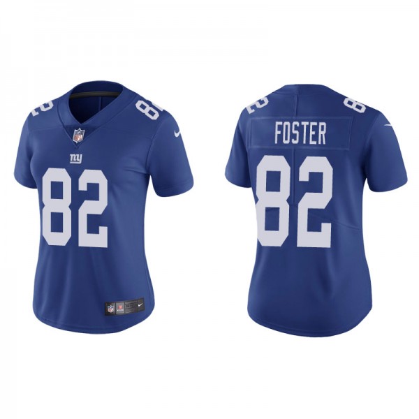 Women's New York Giants Robert Foster Royal Vapor ...