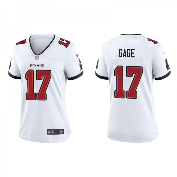 Women's Tampa Bay Buccaneers Russell Gage White Ga...