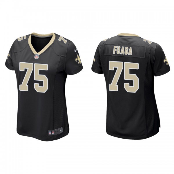 Women's Taliese Fuaga New Orleans Saints Black Gam...