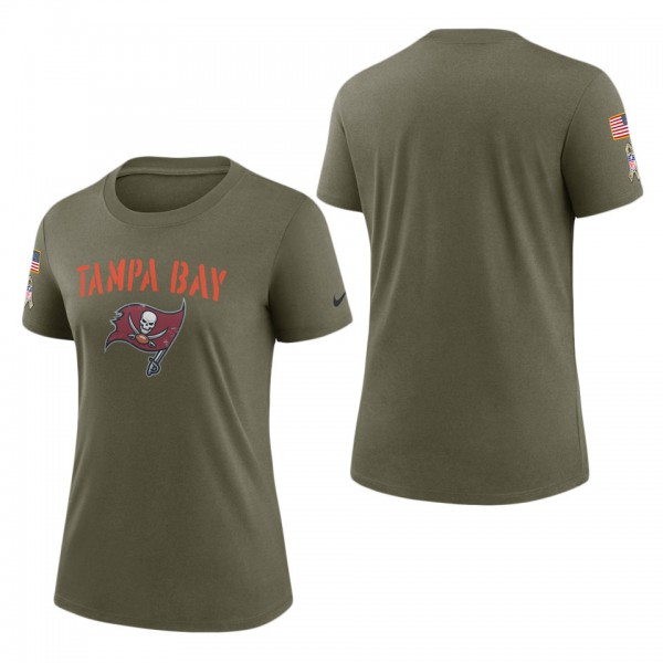 Women's Tampa Bay Buccaneers Olive 2022 Salute To ...