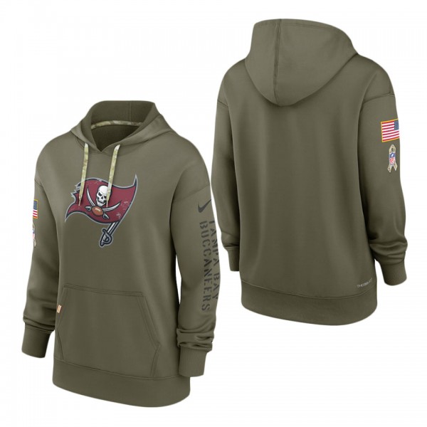 Women's Tampa Bay Buccaneers Olive 2022 Salute To ...