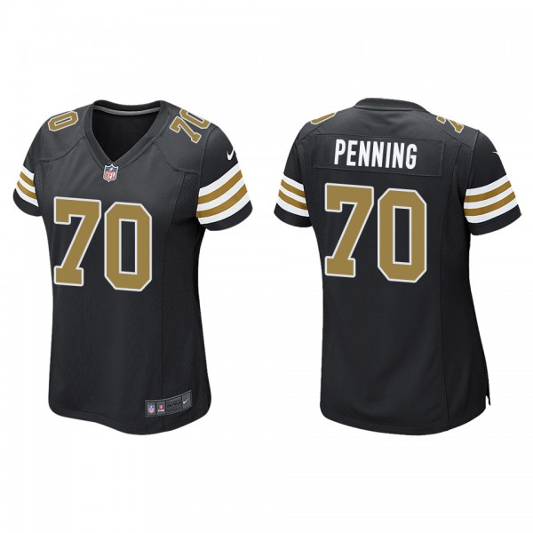 Women's New Orleans Saints Trevor Penning Black 20...