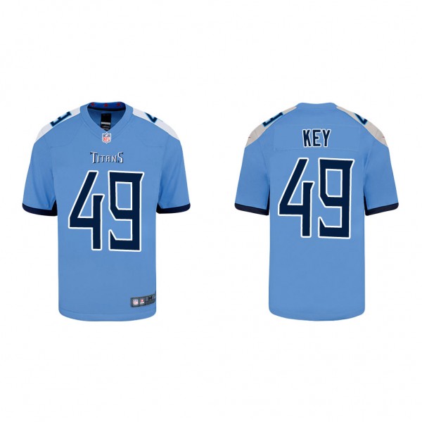 Youth Arden Key Tennessee Titans Light Blue Game J...