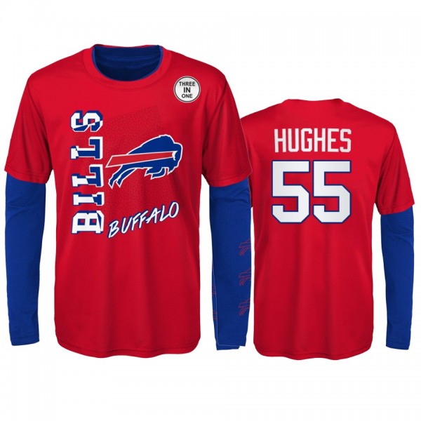 Buffalo Bills Jerry Hughes Red Royal For the Love ...