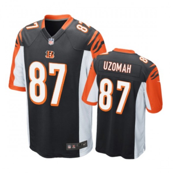 Cincinnati Bengals C. J. Uzomah Black Pro Line Jer...