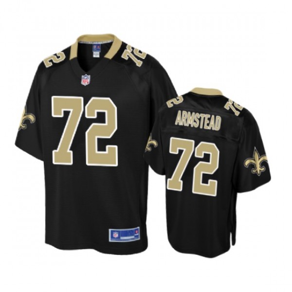 New Orleans Saints Terron Armstead Black Pro Line ...