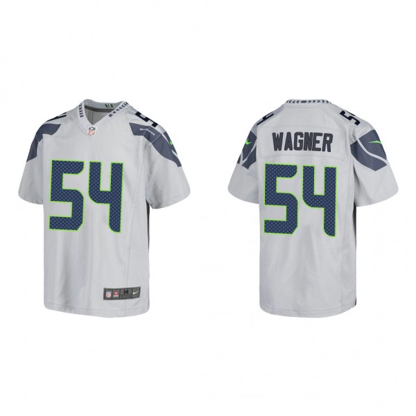 Youth Bobby Wagner Seattle Seahawks Gray Game Jers...