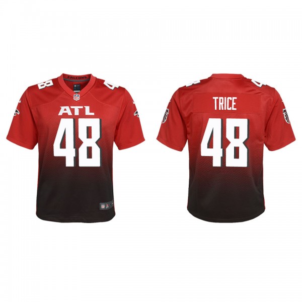 Youth Bralen Trice Atlanta Falcons Red Alternate G...