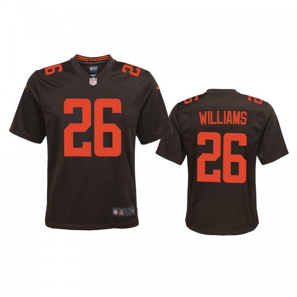 Youth Cleveland Browns Greedy Williams Brown 2020 ...