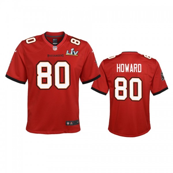 Youth Buccaneers O.J. Howard Red Super Bowl LV Gam...