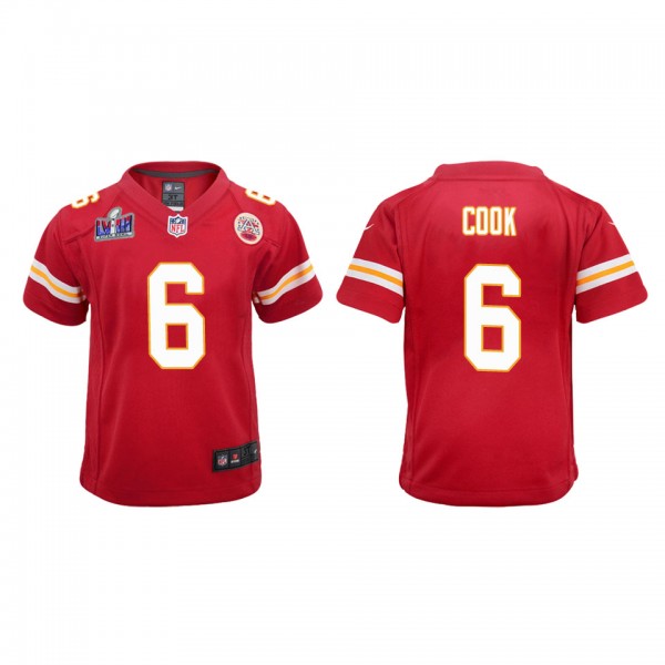 Youth Bryan Cook Kansas City Chiefs Red Super Bowl...
