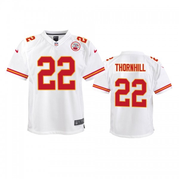 Kansas City Chiefs Juan Thornhill White 2019 NFL D...