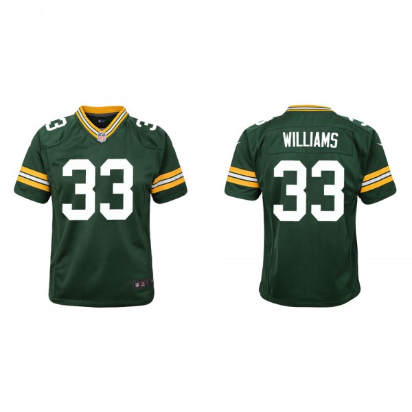 Youth Evan Williams Green Bay Packers Green Game J...