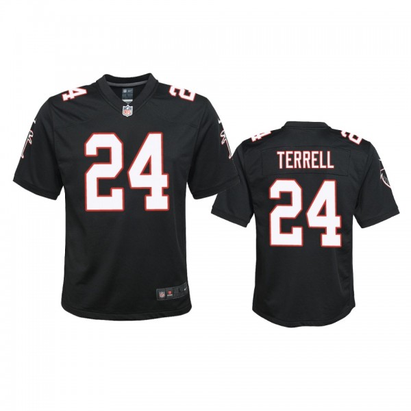 Youth Falcons A.J. Terrell Black Throwback Game Th...