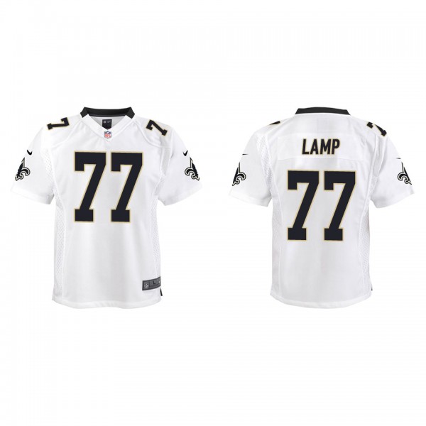 Youth New Orleans Saints Forrest Lamp White Game J...