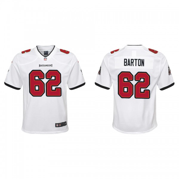 Youth Graham Barton Tampa Bay Buccaneers White Gam...