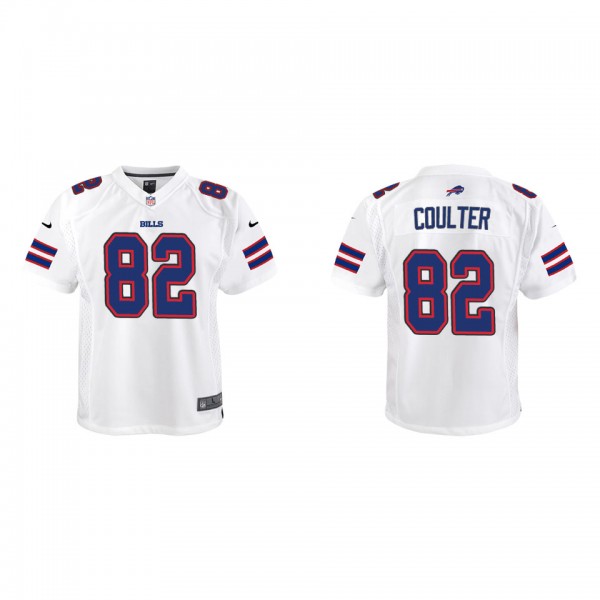 Youth Buffalo Bills Isaiah Coulter White Game Jers...