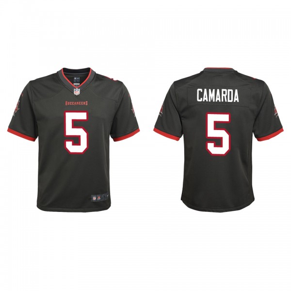 Youth Tampa Bay Buccaneers Jake Camarda Pewter 202...