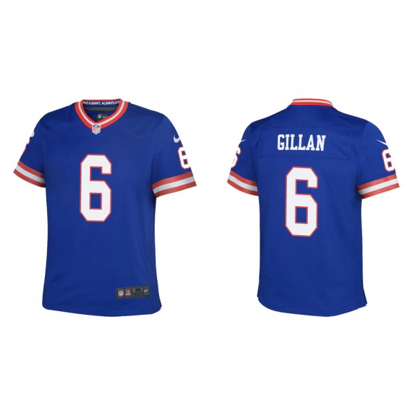 Youth New York Giants Jamie Gillan Royal Classic G...