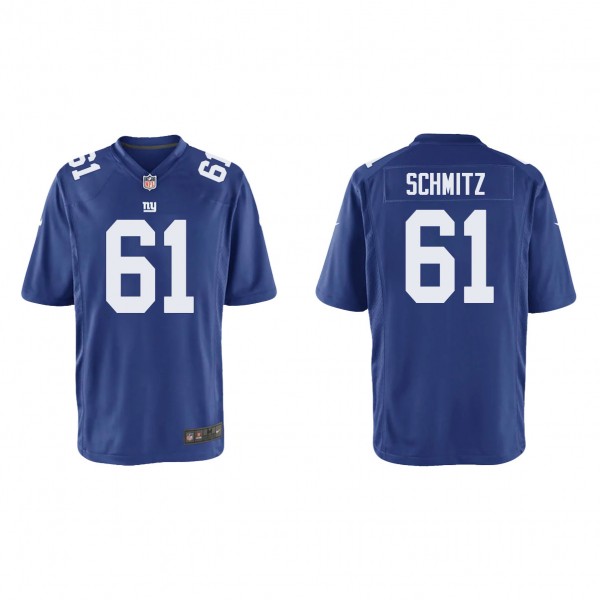 Youth New York Giants John Michael Schmitz Royal 2...