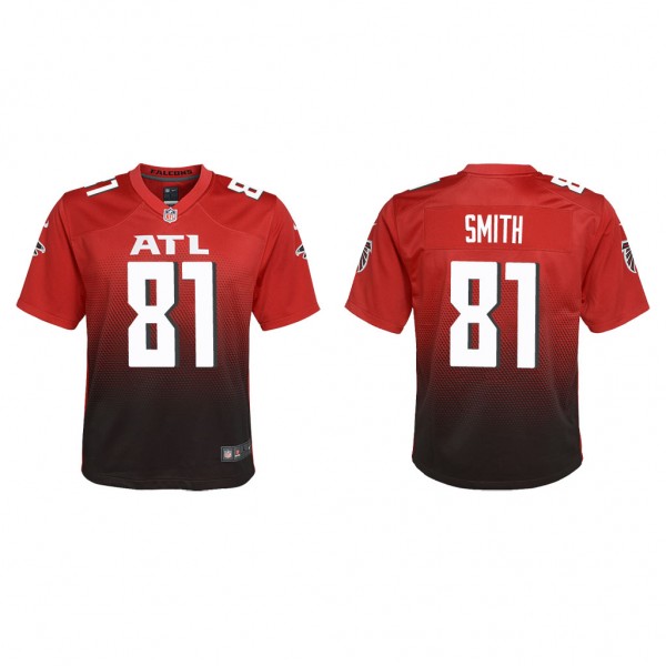 Youth Jonnu Smith Atlanta Falcons Red Alternate Ga...