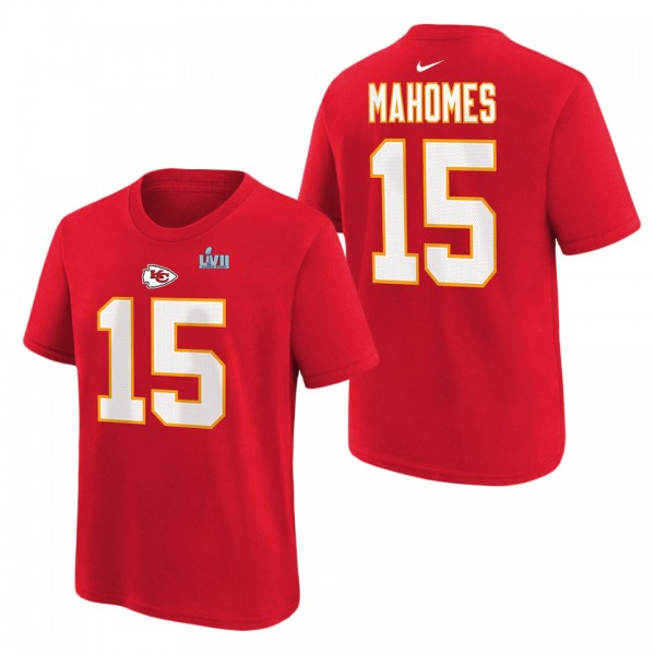 Youth Kansas City Chiefs Patrick Mahomes Nike Red ...