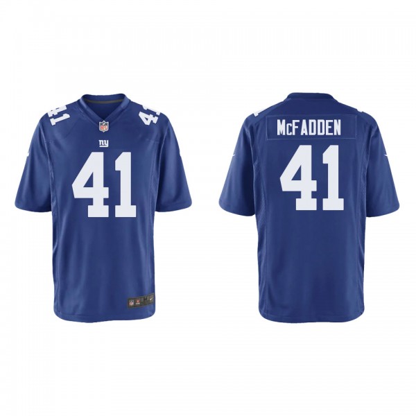 Youth New York Giants Micah McFadden Royal Game Je...