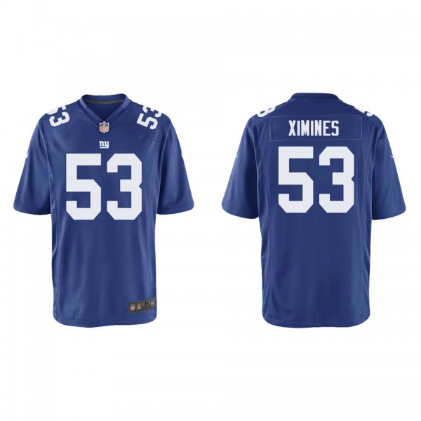 Youth Oshane Ximines New York Giants Royal Game Je...