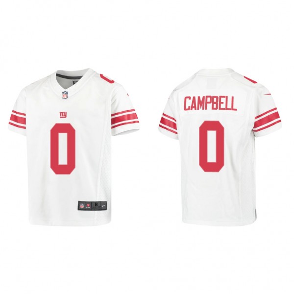 Youth Parris Campbell New York Giants White Game J...