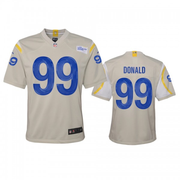 Youth Los Angeles Rams Aaron Donald Bone 2020 Game...