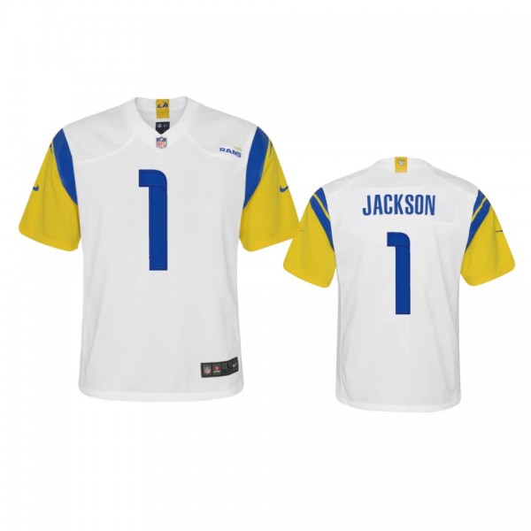 Youth Rams DeSean Jackson White Alternate Game Jer...