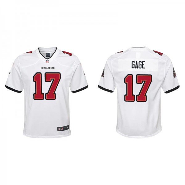 Youth Tampa Bay Buccaneers Russell Gage White Game...