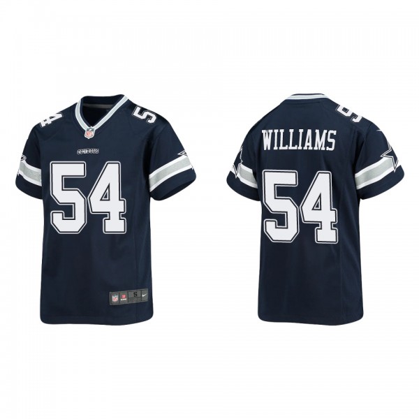 Youth Dallas Cowboys Sam Williams Navy 2022 NFL Dr...