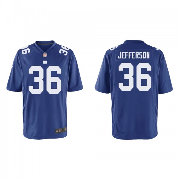 Youth New York Giants Tony Jefferson Royal Game Je...